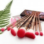 Pensule de Make-up  7 bucati Rose Gold Profesionale MKB17